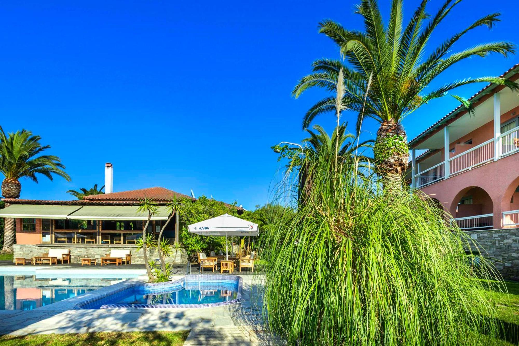 Hotel Hanioti Village Spa Exteriör bild